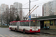 Škoda-15Tr13/6M #3103 2-го маршрута на проспекте Победы перед отправлением от одноименной конечной