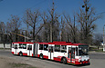 Škoda-15Tr13/6M #3103 2-го маршрута на улице Проскуры поворачивает на конечную "Проспект Жуковского"