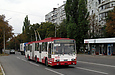 Škoda-15Tr13/6M #3103 34-го маршрута на улице Валентиновской в районе проспекта Тракторостроителей
