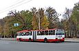 Škoda 15Tr13/6M #3103 2-го маршрута на улице Сумской на остановке "Детская железная дорога"