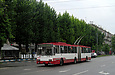Škoda-15Tr13/6M #3103 2-го маршрута на проспекте Науки между улицей Бакулина и улицей Космической