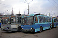 ЮМЗ-Т1 #1222 и #1221 в открытом парке Троллейбусного депо №2