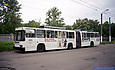 ЮМЗ-Т1 #2002 на территории Троллейбусного депо №2