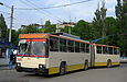 ЮМЗ-Т1 #2005 1-го маршрута на конечной станции "Ст. м. "Маршала Жукова"