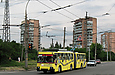 ЮМЗ-Т1 #2005 1-го маршрута на проспекте Маршала Жукова перед пересечением с улицей Танкопия