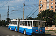 ЮМЗ-Т1 #2005 1-го маршрута на проспекте Маршала Жукова недалеко от перекрестка с улицей Танкопия
