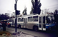 ЮМЗ-Т1 #2006 35-го маршрута на проспекте Гагарина возле перекрестка с проспектом Героев Сталинграда