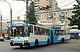 ЮМЗ-Т1 #2007 35-го маршрута выезжает с конечной станции "Улица Одесская"