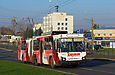 ЮМЗ-Т1 #2007 3-го маршрута на проспекте Гагарина в районе Сидоренковской улицы