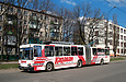 ЮМЗ-Т1 #2011 3-го маршрута на проспекте Героев Сталинграда возле Зернового переулка