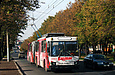 ЮМЗ-Т1 #2011 3-го маршрута на проспекте Гагарина между улицами Сидоренковской и Азербайджанской