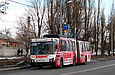 ЮМЗ-Т1 #2011 3-го маршрута на проспекте Героев Сталинграда возле переулка Воронихина