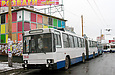 ЮМЗ-Т1 #2041 38-го маршрута во время дневного отстоя на конечной станции "Проспект Победы"