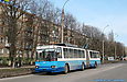 ЮМЗ-Т1 #2045 3-го маршрута на проспекте Героев Сталинграда в районе Зернового переулка