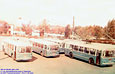 ЗИУ-5Г #622, #626 и #576 в открытом парке троллейбусного депо №1