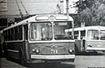 ЗИУ-5Г #718 и ЗИУ-5Д #897 в троллейбусном депо №2