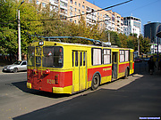 ЗИУ-682 #0201 на улице Маломясницкой возле остановки "Станция метро "Проспект Гагарина"