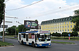 ЗИУ-682Г-016-02 #2302 35-го маршрута на проспекте Льва Ландау между Московским проспектом и улицей Олимпийской