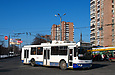 ЗИУ-682Г-016-02 #2303 3-го маршрута поворачивает с проспекта Гагарина на проспект Героев Сталинграда
