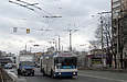 ЗИУ-682Г-016-02 #2305 3-го маршрута на проспекте Героев Сталинграда возле улицы Троллейбусной