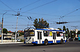 ЗИУ-682Г-016-02 #2307 35-го маршрута на проспекте Юбилейном на перекрестке с проспектом Льва Ландау