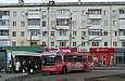 ЗИУ-682Г-016-02 #2309 19-го маршрута разворачивается на конечной "Улица Одесская"