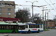 ЗИУ-682Г-016-02 #2314 на проспекте Героев Сталинграда поворачивает на разворотный круг "Улица Одесская"