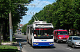 ЗИУ-682Г-016-02 #2317 3-го маршрута на проспекте Гагарина перед перекрестком с улицами Каштановой и Азербайджанской