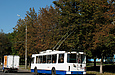 ЗИУ-682Г-016-02 #2324 1-го маршурта на проспекте Маршала Жукова, недалеко от перекрестка с проспектом Героев Сталинграда