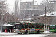 ЗИУ-682Г-016-02 #2324 3-го маршрута на улице Кузнечной прибыл на конечную станцию "Улица Университетская"