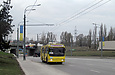 ЗИУ-682Г-016-02 #2324 3-го маршрута на проспекте Гагарина в районе железнодорожного путепровода