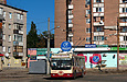 ЗИУ-682Г-016-02 #2325 19-го маршрута разворачивается на конечной станции "Улица Одесская"
