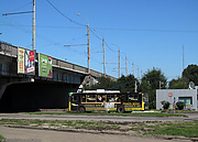 ЗИУ-682Г-016-02 #2326 35-го маршрута на проспекте Московском под Коммунальным путепроводом