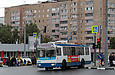 ЗИУ-682Г-016-02 #2329 5-го маршрута поворачивает с проспекта Гагарина на проспект Героев Сталинграда
