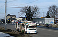 ЗИУ-682Г-016-02 #2330 3-го маршрута на проспекте Гагарина в районе железнодорожного путепровода