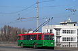 ЗИУ-682Г-016-02 #2334 35-го маршрута на проспекте 50-летия СССР следует по Коммунальному путепроводу