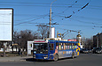 ЗИУ-682Г-016-02 #2334 35-го маршрута поворачивает с проспекта Льва Ландау на проспект Героев Сталинграда