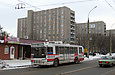 ЗИУ-682Г-016-02 #2335 19-го маршрута на проспекте Героев Сталинграда перед отправлением от остановки "Троллейбусное депо №2"