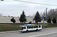 ЗИУ-682Г-016-02 #2338 6-го маршрута на проспекте Гагарина в районе железнодорожного путепровода