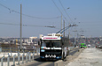 ЗИУ-682Г-016-02 #2339 35-го маршрута на проспекте Льва Ландау следует по Коммунальному путепроводу