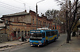 ЗИУ-682Г-016-02 #2343 3-го маршрута в Лопатинском переулке возле Соляниковского переулка