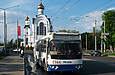 ЗИУ-682Г-016-02 #2344 38-го маршрута на проспекте Ленина отправляется от остановки "Рождественская церковь"
