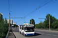 ЗИУ-682Г-016-02 #2344 35-го маршрута на улице Гвардейцев-Широнинцев следует по мосту через балку в районе улицы Тимуровцев