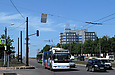 ЗИУ-682Г-016-02 #2345 5-го маршрута на проспекте Гагарина возле остановки "Улица Красной Звезды"