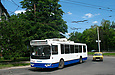 ЗИУ-682Г-016-02 #2347 25-го маршрута поворачивает с бульвара Богдана Хмельницкого на улицу Танкопия