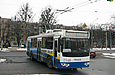 ЗИУ-682Г-016-02 #2348 1-го маршрута повернул на проспект Маршала Жукова с проспекта Героев Сталинграда