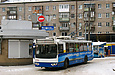 ЗИУ-682Г-016-02 #2351 19-го маршрута отправляется от конечной станции "Улица Одесская"