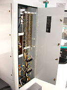 Шкаф с электрооборудованием в салоне троллейбуса ЗИУ-682Г-016-02