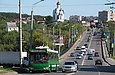 ЗИУ-682Г-016-02 #3302 2-го маршрута на улице Ахсарова возле перекрестка с улицей Белогорской
