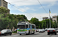 ЗИУ-682Г-016-02 #3307 2-го маршрута на проспекте Правды перед пересечением с улицей Тринклера